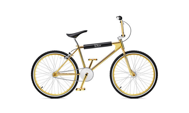 土豪金 BMX？Dior Homme 发布限定金色胶囊系列