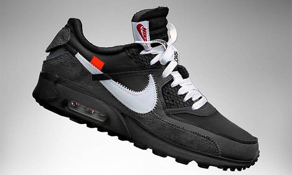 Virgil Abloh x Nike Air Max 90 纯黑配色发售信息释出