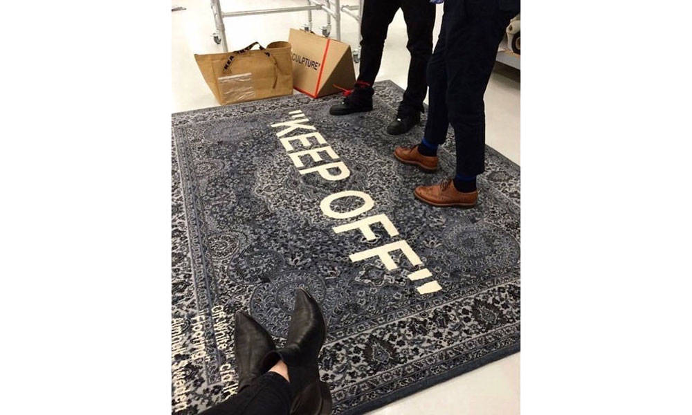 Off-White™ x IKEA 联名地毯发售价或将低于 50 美元