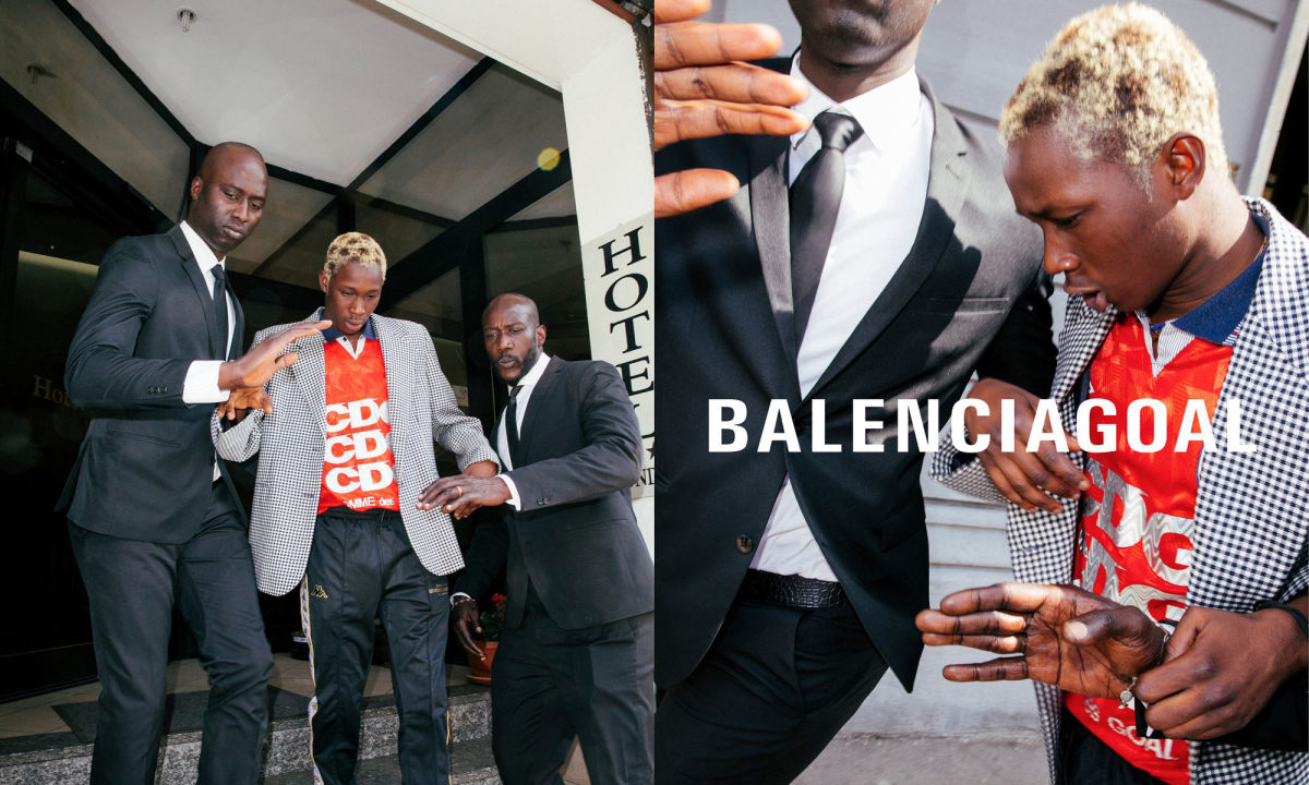 参照 BALENCIAGA 最新狗仔视角，NSS Magazine 的恶搞球衣又来了