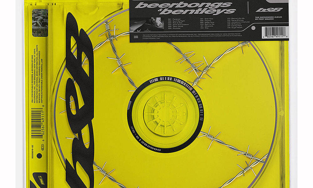 《KOD》黯然失色？Post Malone 新专打破 Spotify 唱片发行日点播量的最高纪录