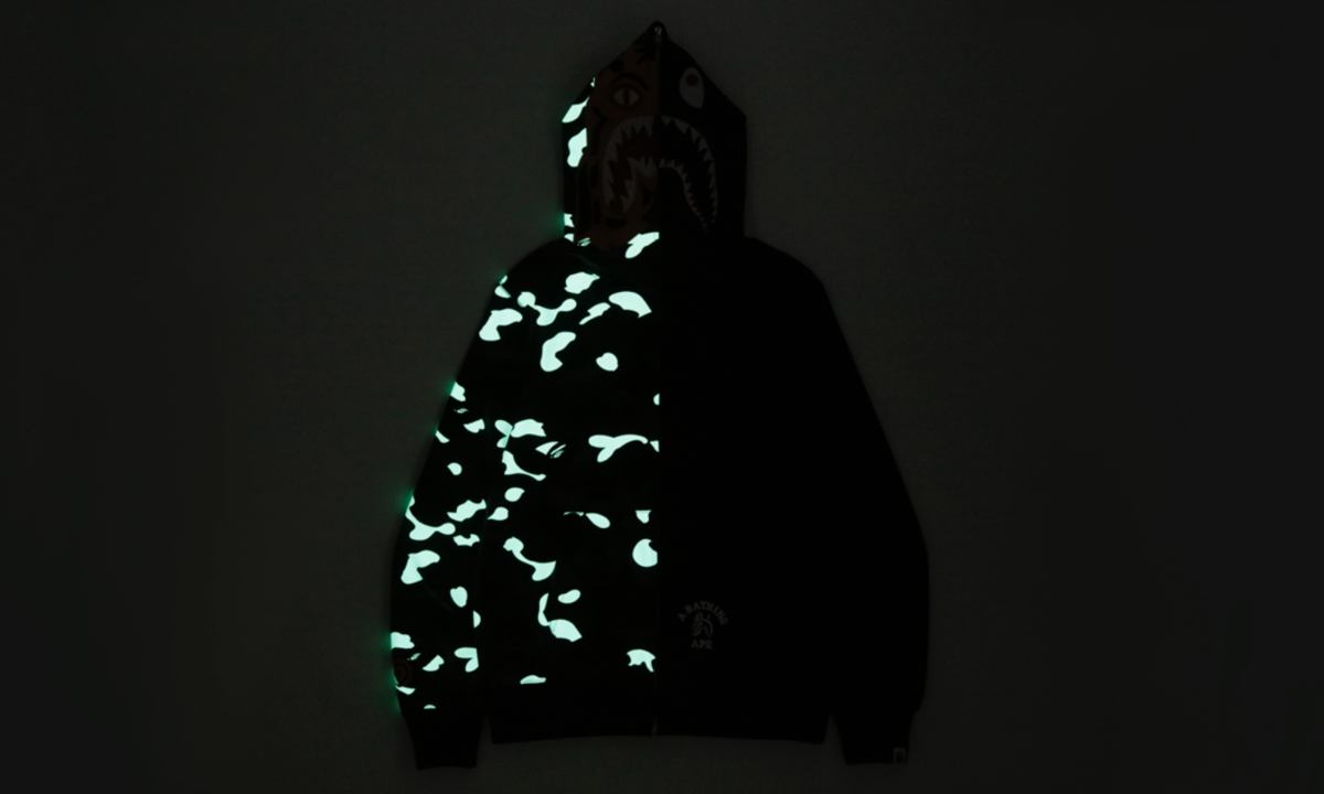 多种经典元素结合，BAPE® 发布全新 “TIGER SHARK” 系列