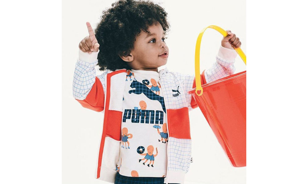 PUMA 联手 Tiny Cottons 发布童装沙滩系列