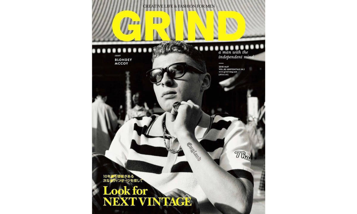 Blondey McCoy 登上《GRIND》杂志封面