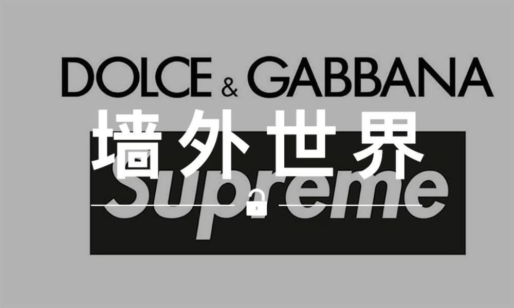 墙外世界 VOL.433 | DOLCE & GABBANA 与 Supreme 联名真的不远了吗？