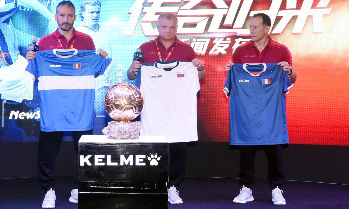 赞布罗塔、帕潘等球星揭晓 2018 传奇超级杯 KELME 比赛球衣