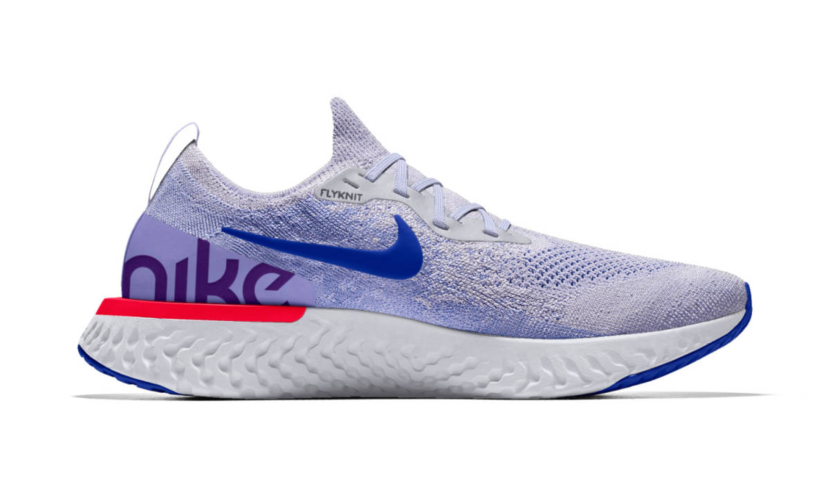 Nike Epic React Flyknit 登陆 NIKEiD 开启个性化定制服务