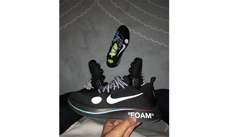 Virgil Abloh x NikeLab Zoomfly Mercurial 黑色版本小有更新