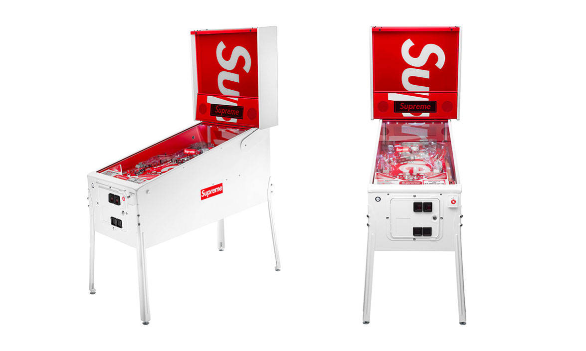Supreme x Stern Pinball 弹珠机仅限线上购买