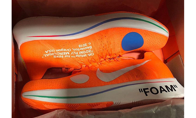 抢先预览 Virgil Abloh x NikeLab Zoomfly Mecurial 新作