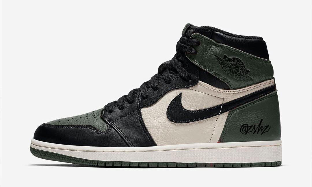 秋季上架，Air Jordan I High OG NRG  “Pine Green” 渲染图曝光