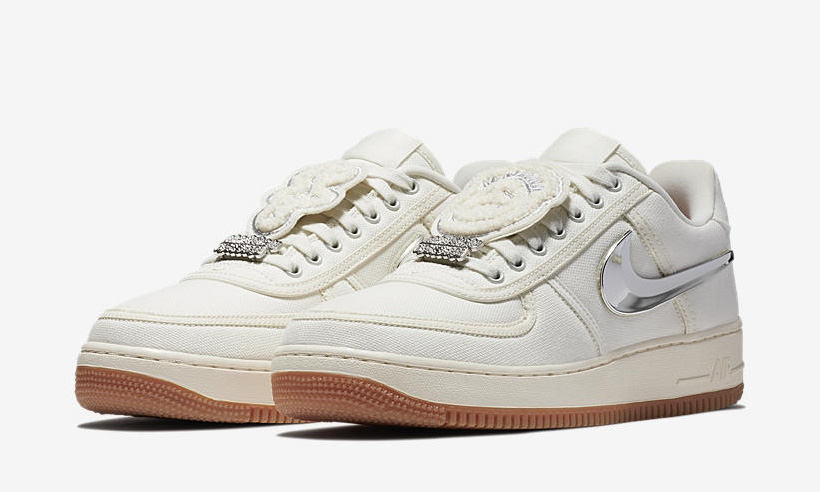 Travis Scott x Nike Air Force 1 白棕配色官方图释出
