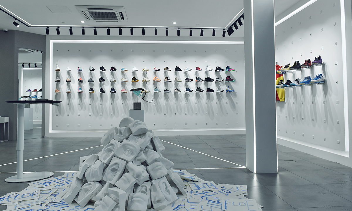 以球鞋和艺术为主打的全新零售店铺 FLOE 于上海开幕