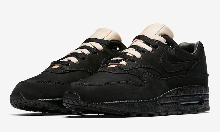 Nike 为前网球冠军 Maria Sharapova 打造黑色麂皮 Air Max 1