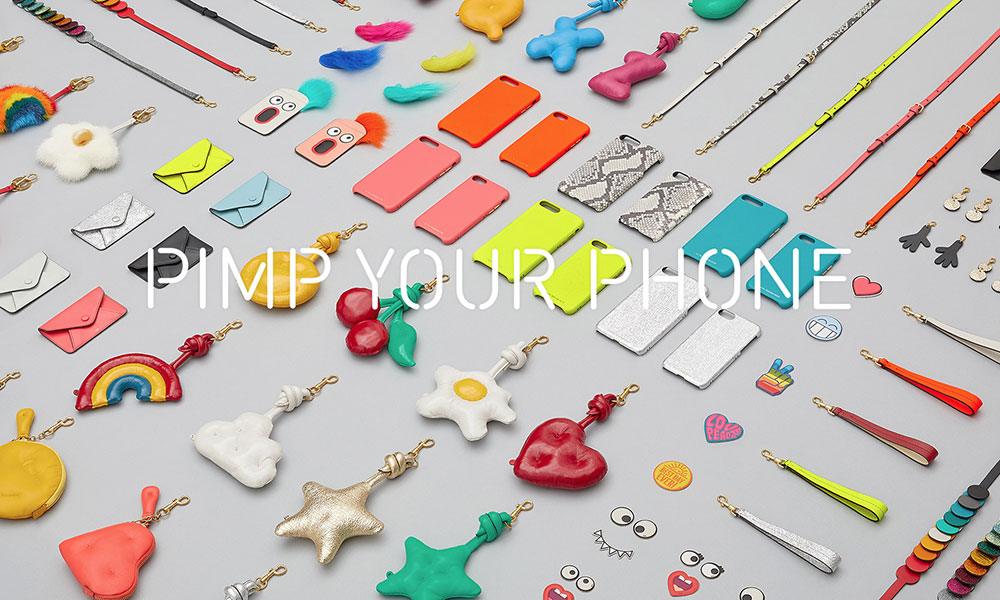 Anya Hindmarch 推出 “Pimp Your Phone” 高端手机配件定制服务