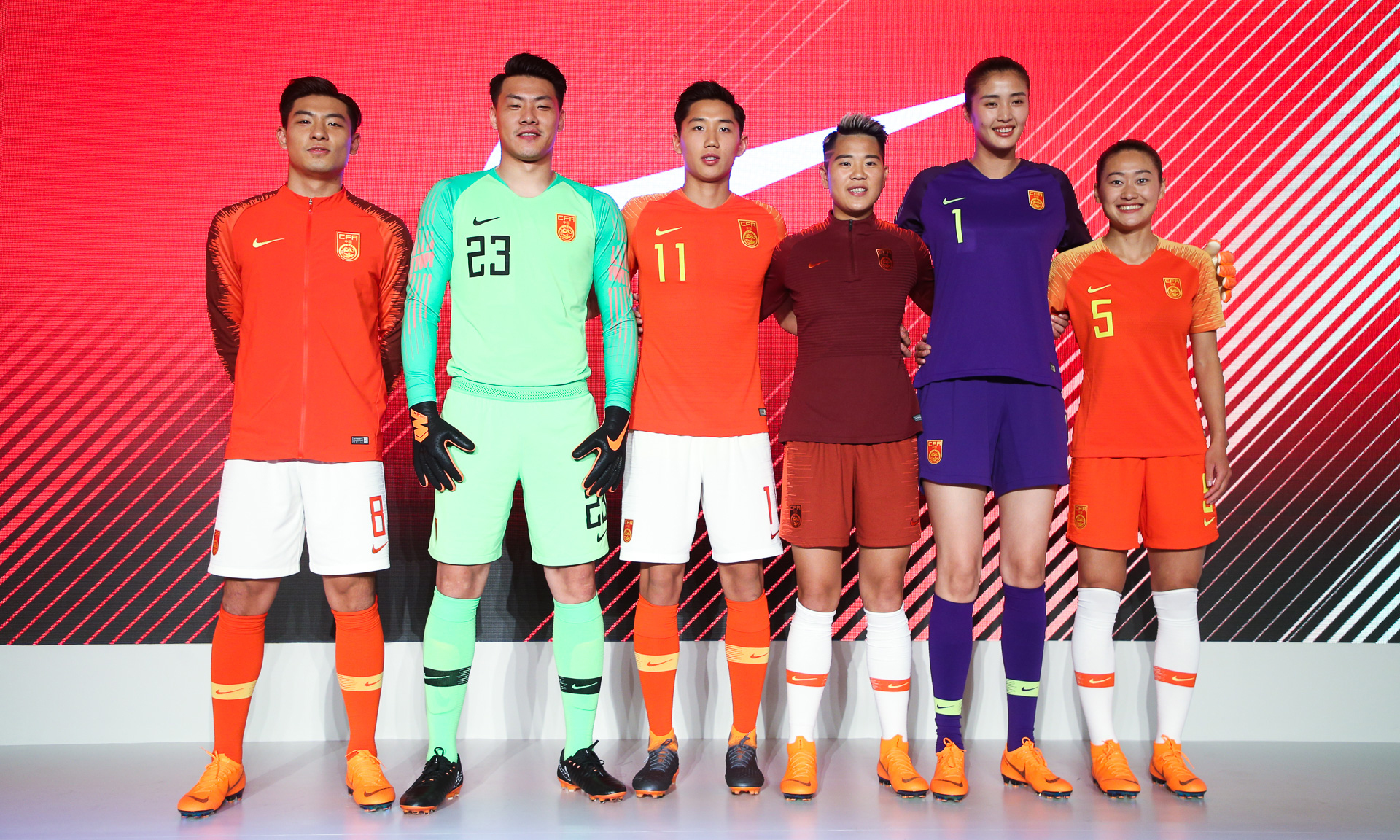 Nike 发布中国之队全新足球球衣