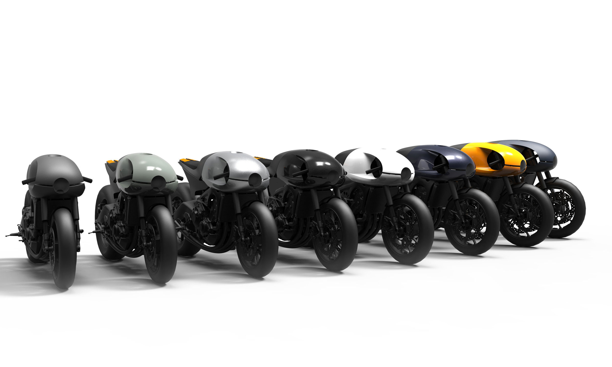 堪称艺术品的摩托车，Auto Fabrica 为 YAMAHA 设计了三款最新 Type 11