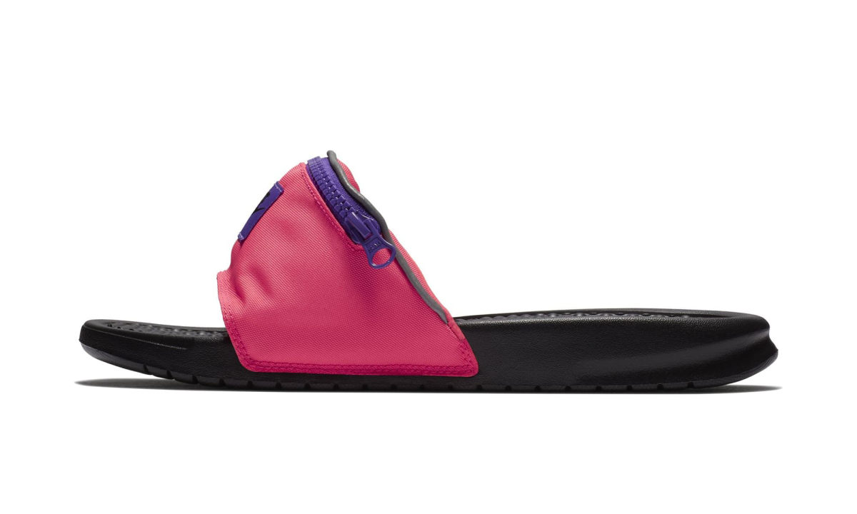 拖鞋也能收纳？Nike “Fanny Pack” Benassi JDI slides 即将上架