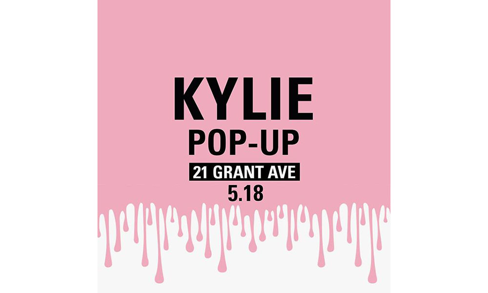 Kylie Cosmetics 强势登陆旧金山开设 Pop-Up Shop