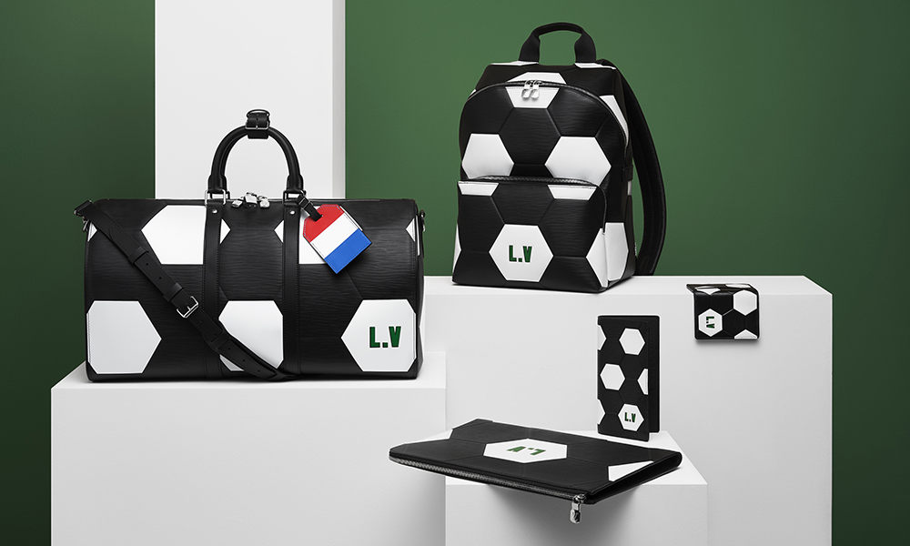 Louis Vuitton 打造 2018 世界杯纪念包袋系列
