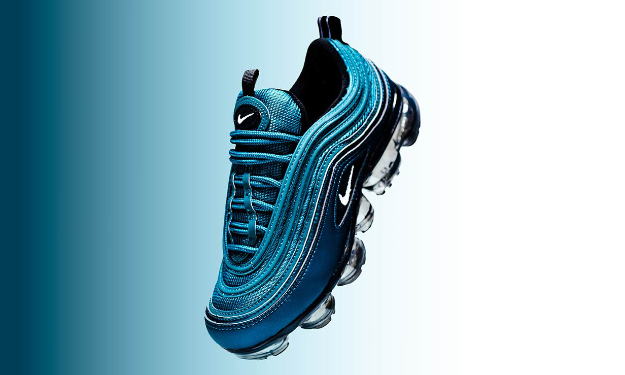 沁人心脾的海洋蓝，Nike VaporMax 97 “Dark Sea” 配色预览