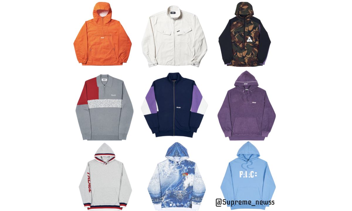 PALACE 本周发售单品一览