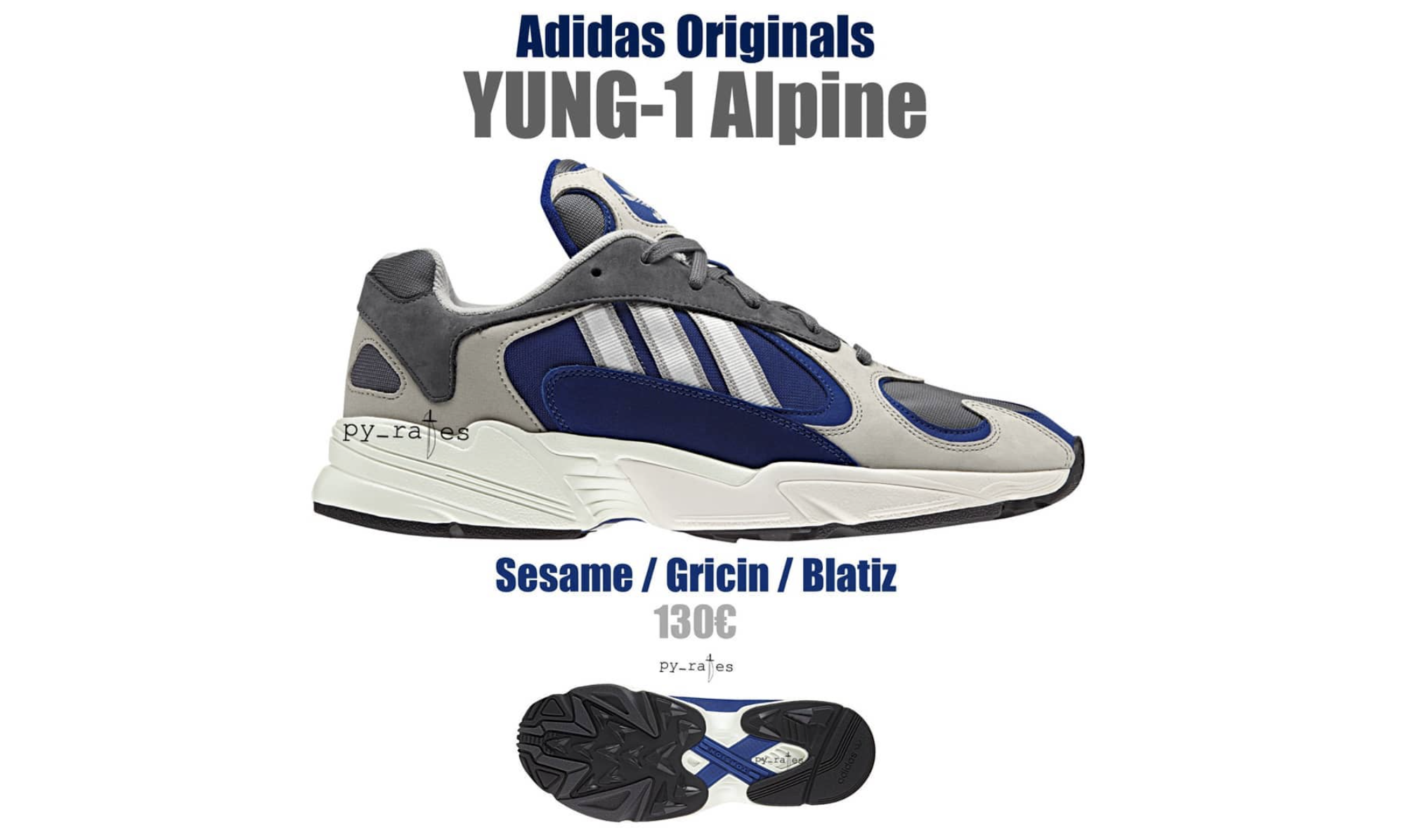 adidas YUNG-1 又有一款名为 Alpine 的新配色曝光
