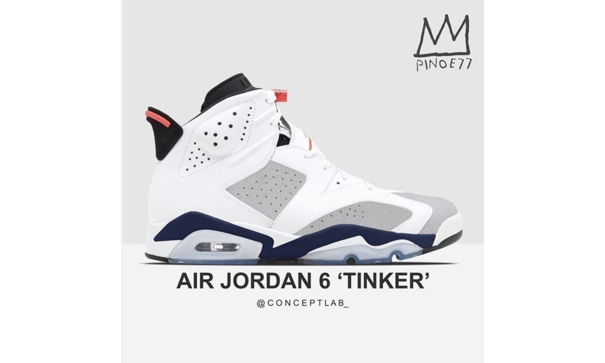 抢先预览 Air Jordan VI Tinker 设计，10 月 6 日正式登场