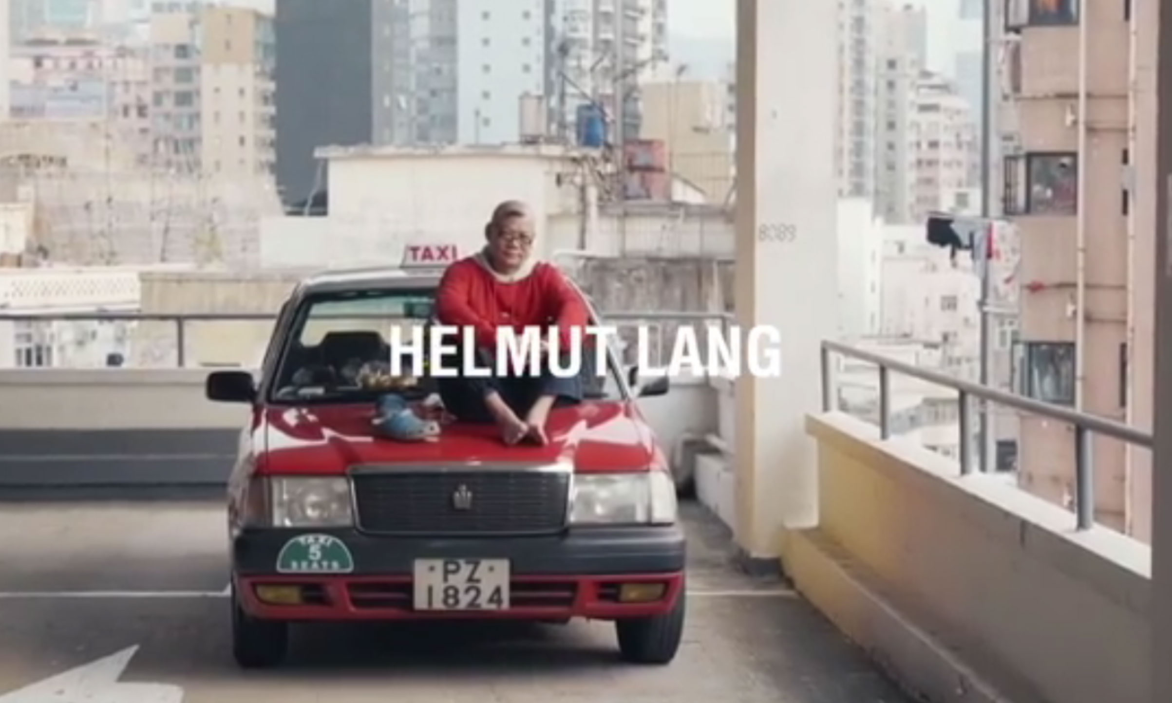 继续的士企划，HELMUT LANG “Taxi Project” 将目光转到香港