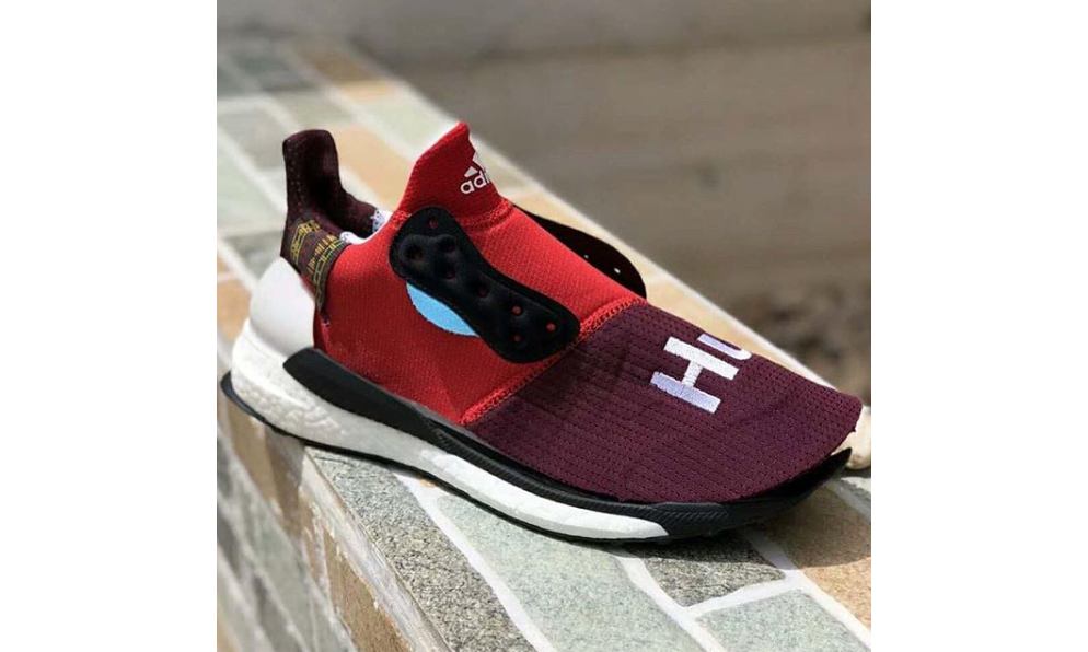 菲董与 adidas 的新联名鞋款 Solar HU Glide ST 曝光了一款新配色