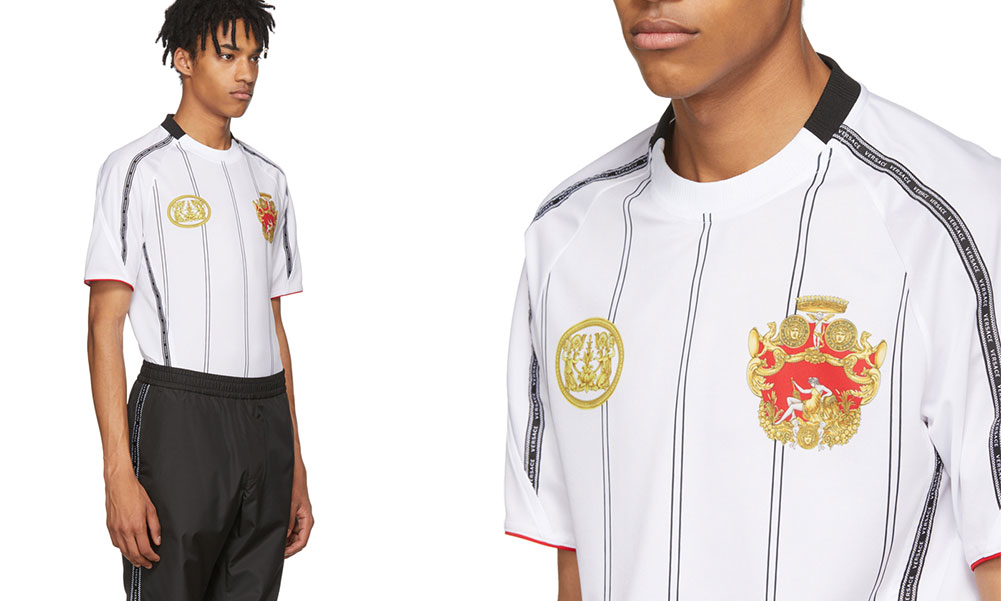 迎合世界杯风潮， Versace 推出价值 700 美元的足球衫