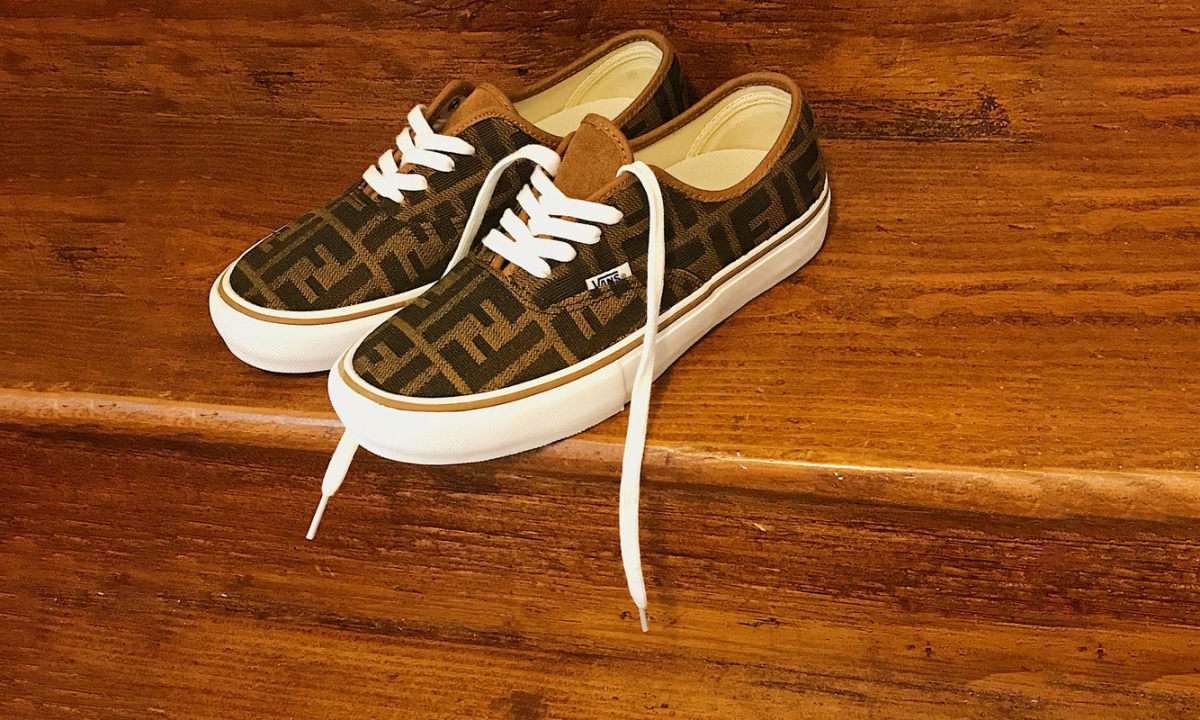 FENDI x Vans？其实是球鞋客制师 VANDY 最新作品