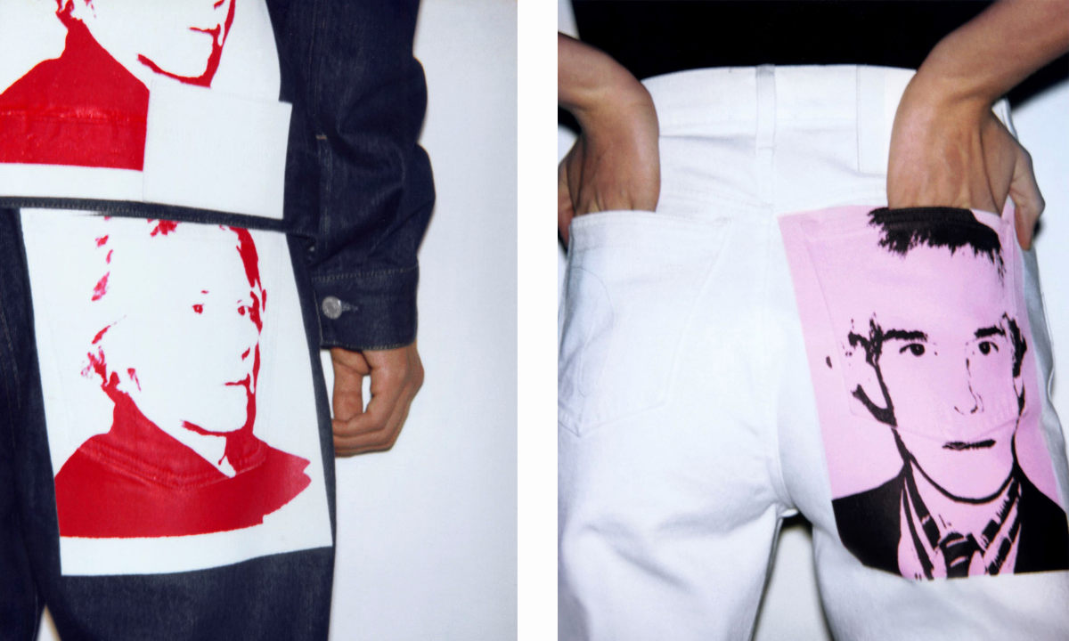 Andy Warhol 大头照出现在 CK Jeans 的最新胶囊系列中