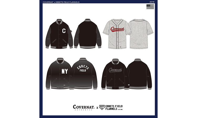 COVERNAT 将与复古运动服制造商 Ebbets Field Flannels 推出联名系列
