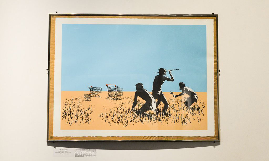 Banksy 作品在多伦多展出时竟遭失窃