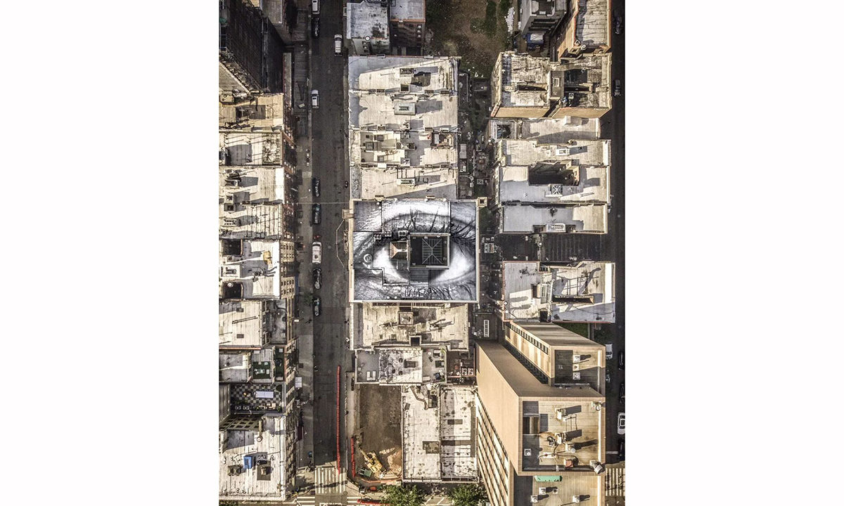 贝浩登纽约呈现 JR 展览《HORIZONTAL》现场一览
