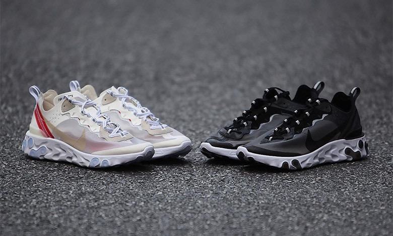 还有非联名款，Nike React Element 87 细节近赏