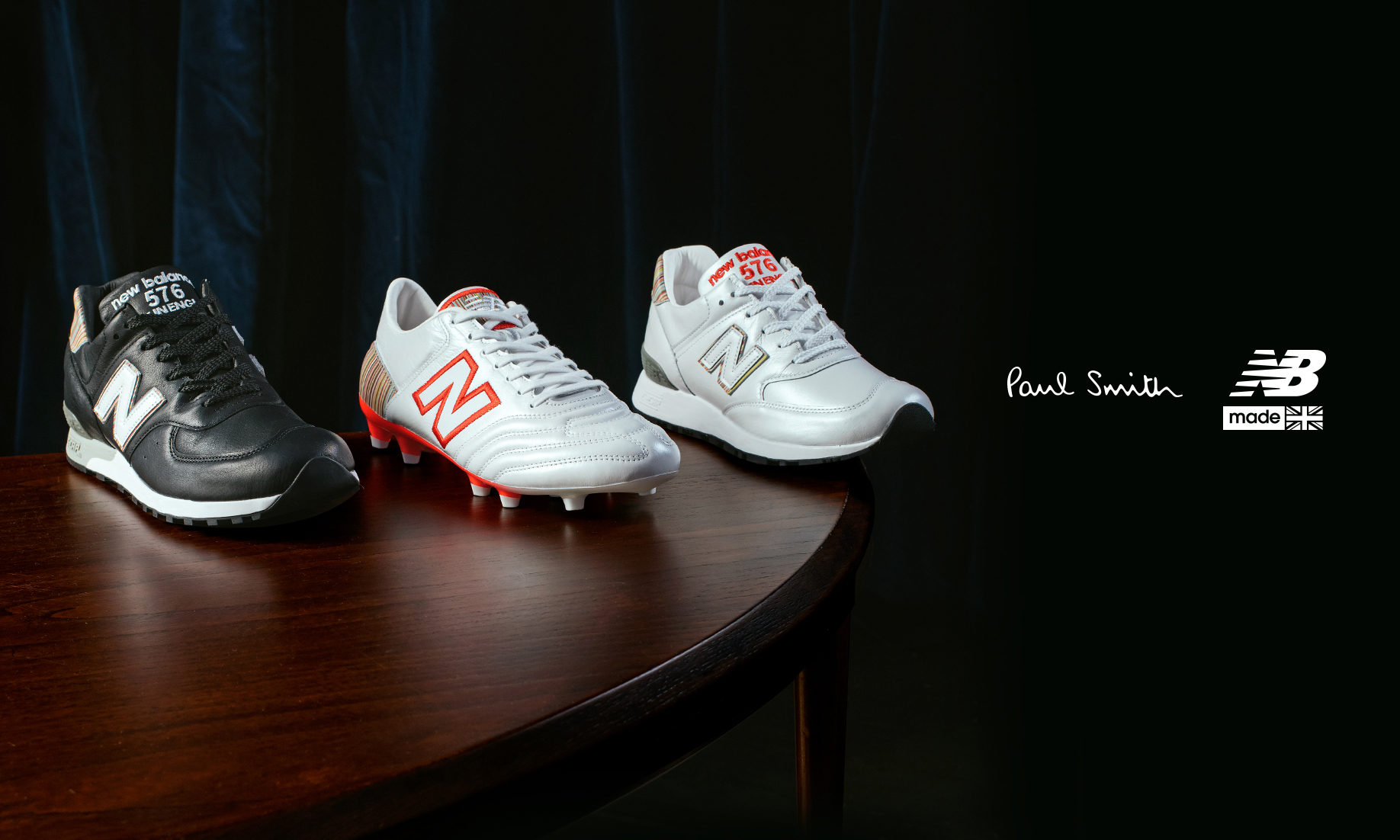 New Balance 携手 Paul Smith 打造限量版足球与休闲鞋系列