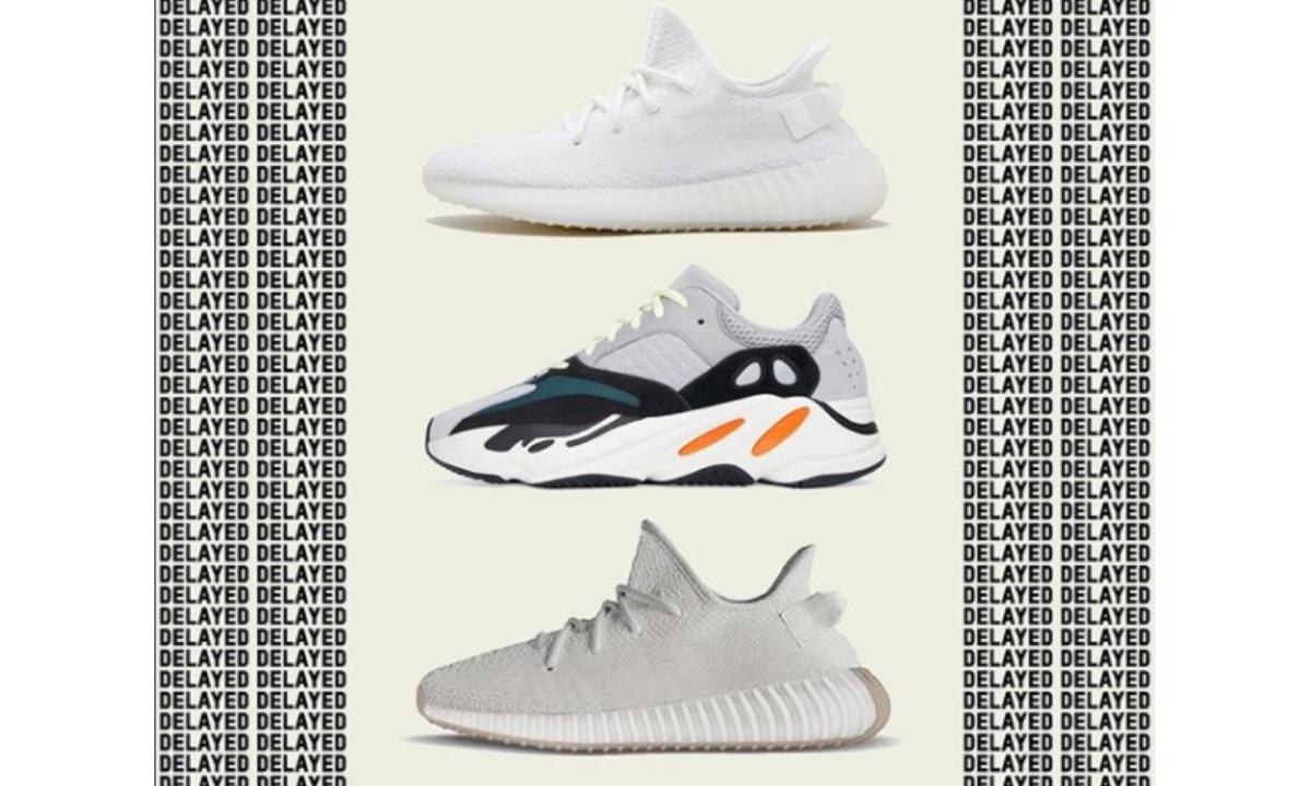 夏季众多 Yeezy 鞋款的补货或将推迟