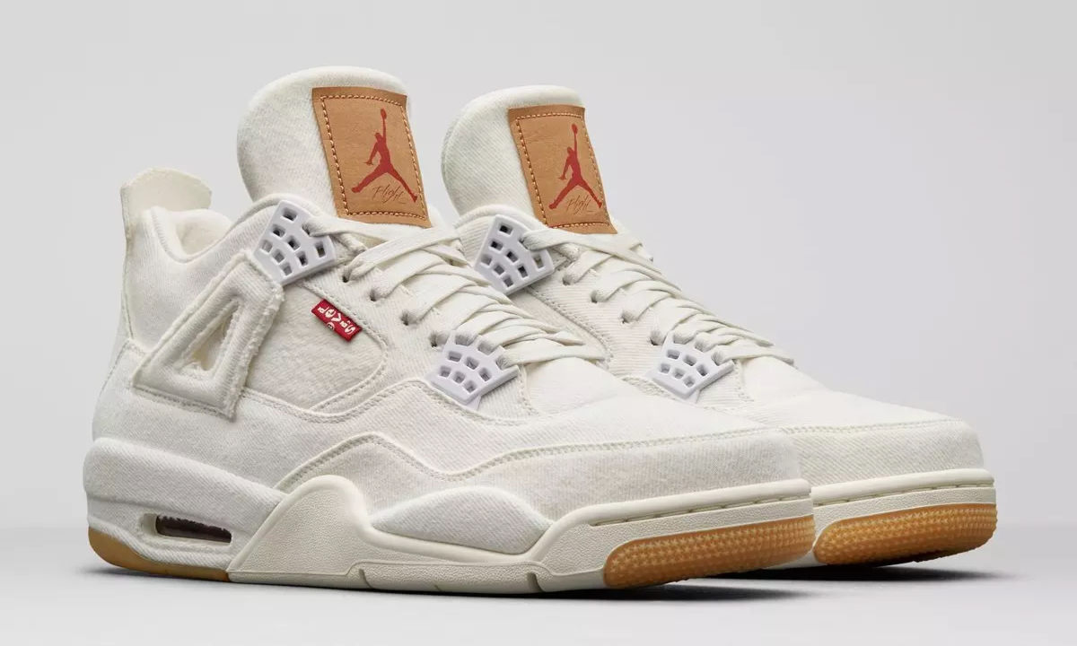 发售日期确定，Levi’s x Air Jordan IV 官方细节照发布