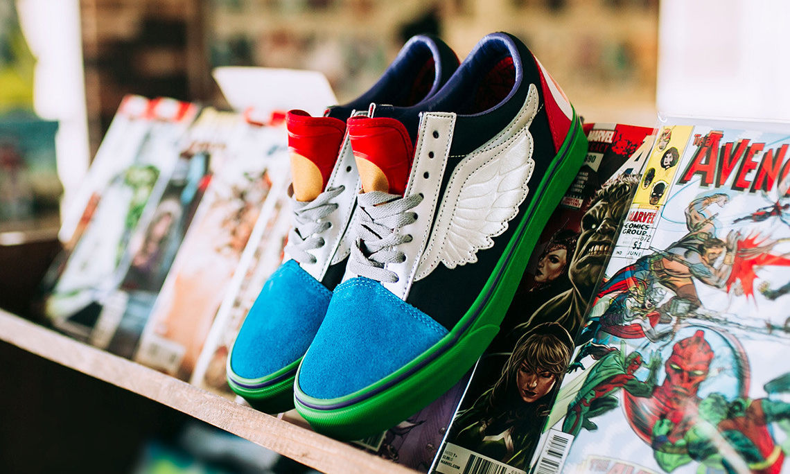 最强英雄上脚，Vans x Marvel 联乘主题系列登场