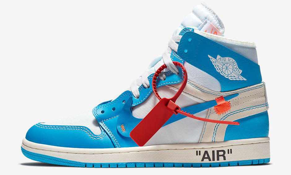 Virgil Abloh x Air Jordan I “UNC” 联名将于本月再次补货