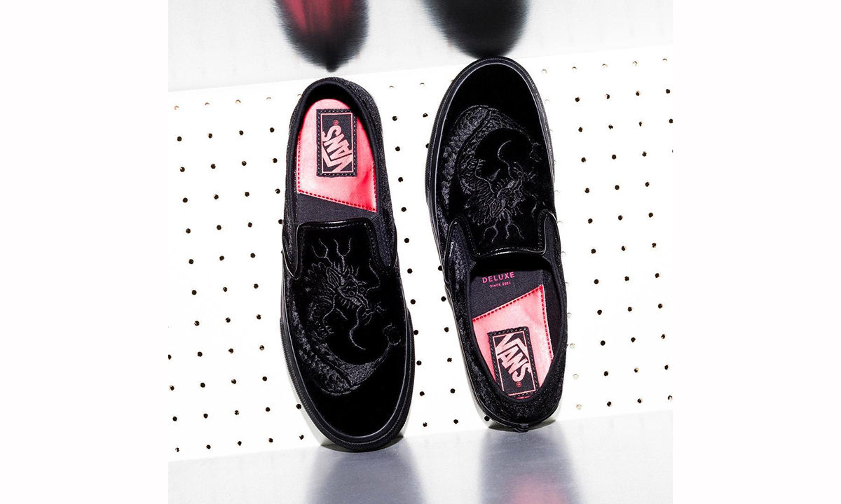 DELUXE x Vans 发布联名 Slip-On 鞋款
