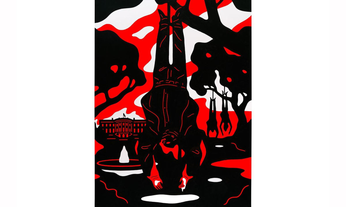 街头艺术家 Cleon Peterson 公布洛杉矶新展《BLOOD & SOIL》