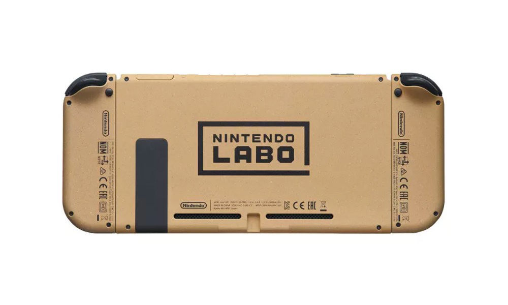 只送不卖，任天堂推出 LABO 瓦楞纸主题 Switch 主机