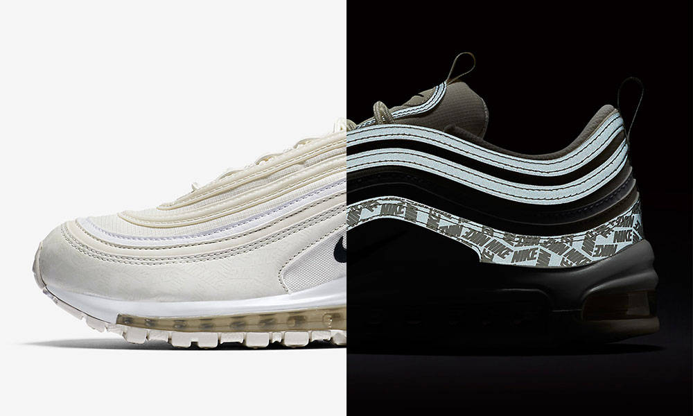 “夜猫子” 来看看最新 Nike Air Max 97 的隐藏反光标识