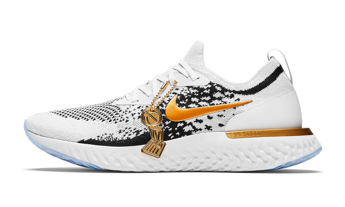 勇士团队专属，Nike Epic React Flyknit 总冠军版本公布