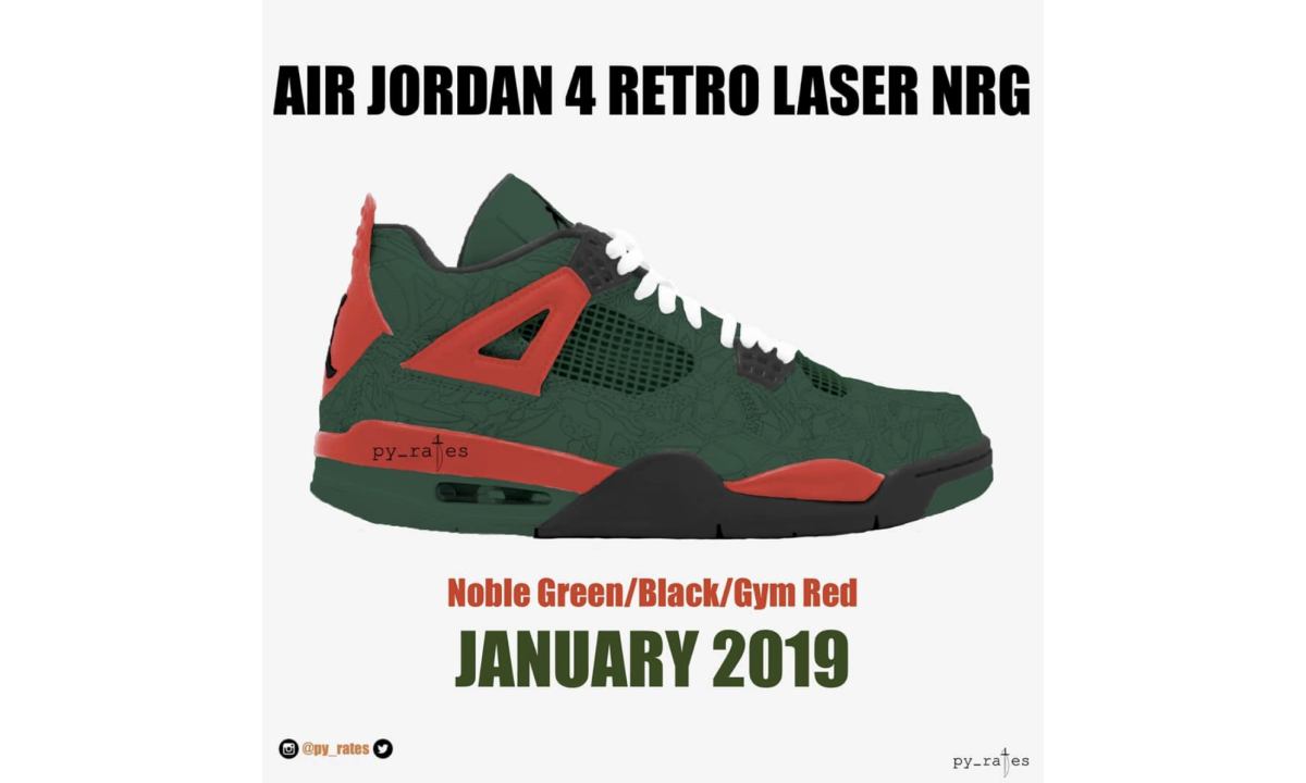 又一款鞋身布满镭射图案的 Air Jordan IV 将在明年初发售