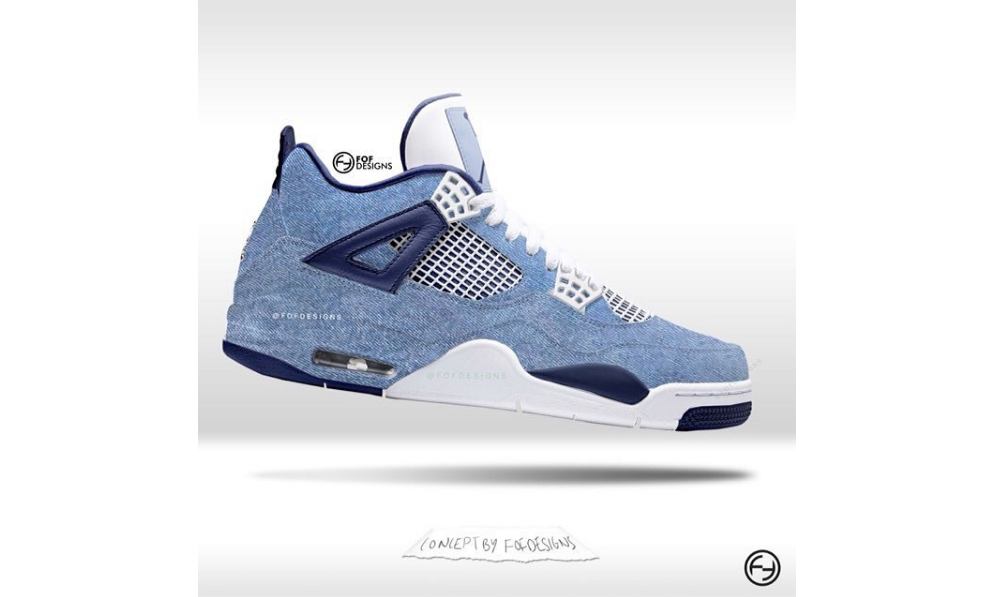 没入手 Levi’s 联名也没关系，Air Jordan IV 将推出普通版丹宁设计