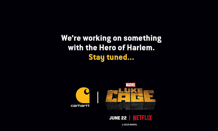 《Luke Cage》第二季即将开播，Carhartt 也来跨界合作